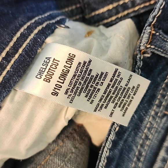 Womens Aeropostale Streatch Bootcut Jeans - Size 9/10 Long - Picture 5 of 7